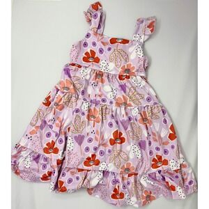 Do Your Thing Spring Ruffle Maxi Dress by Mila & Rose  Size 2T Toddler Floral 65